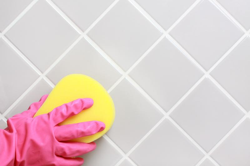 Bathroom tiles